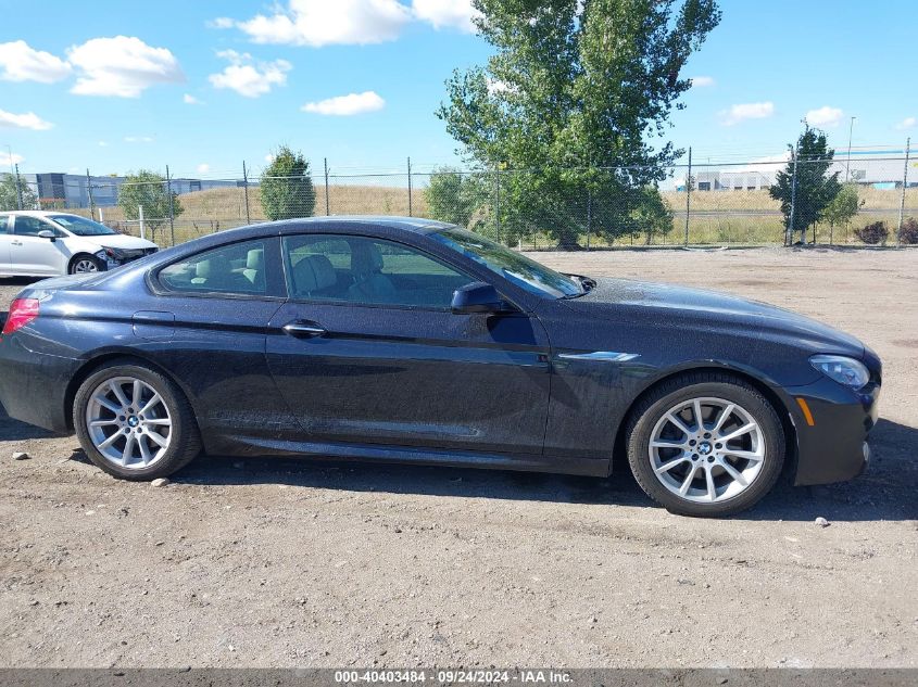 2014 BMW 640I I VIN: WBALW3C58EC892716 Lot: 40403484