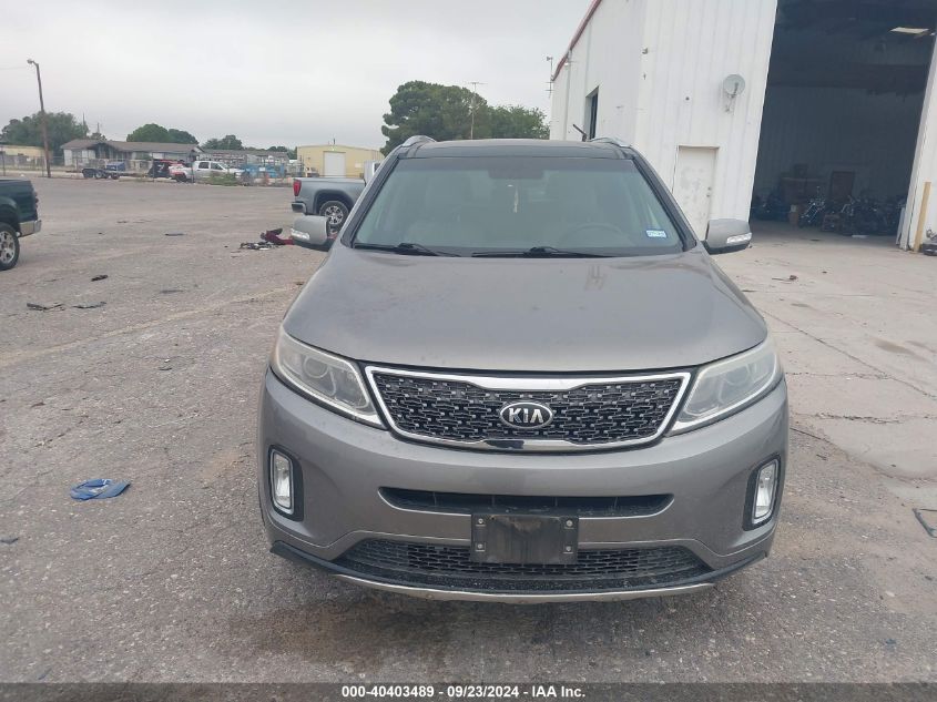 2014 Kia Sorento Sx VIN: 5XYKW4A71EG439459 Lot: 40403489