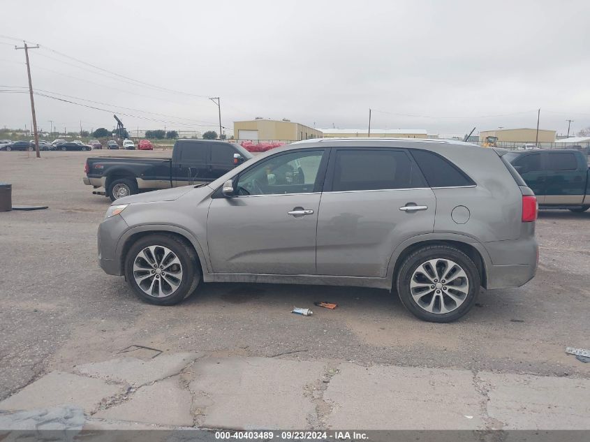 2014 Kia Sorento Sx VIN: 5XYKW4A71EG439459 Lot: 40403489