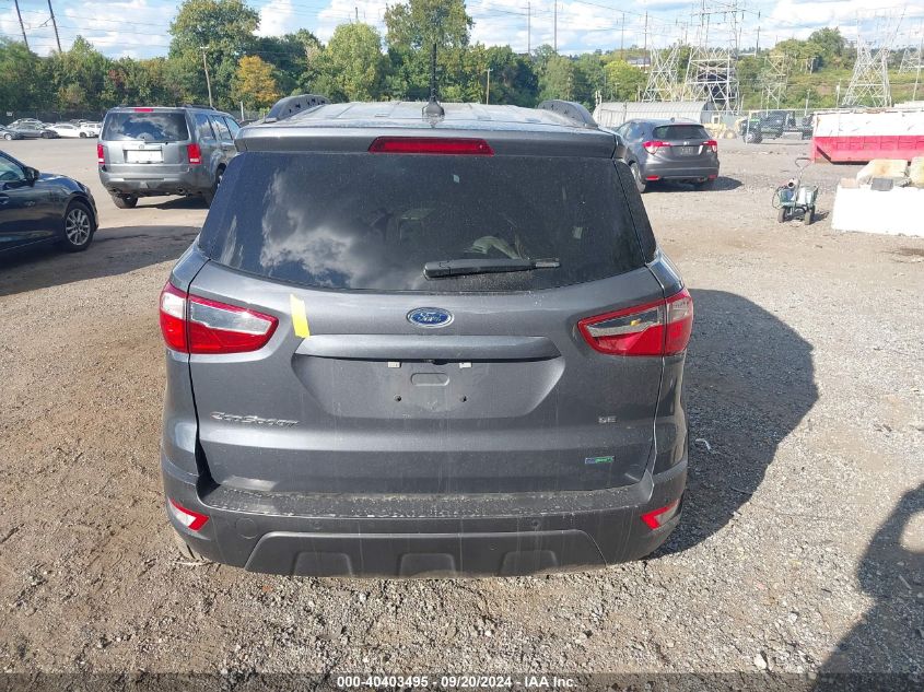 2020 Ford Ecosport Se VIN: MAJ3S2GE1LC342151 Lot: 40403495