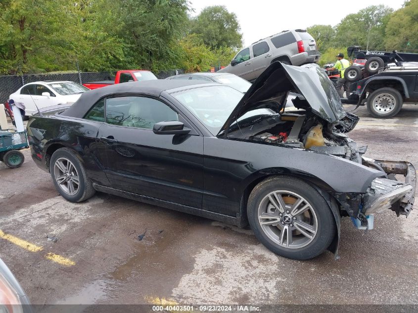 2013 Ford Mustang V6 Premium VIN: 1ZVBP8EM7D5239727 Lot: 40403501