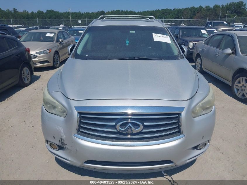 2013 Infiniti Jx35 VIN: 5N1AL0MM6DC333019 Lot: 40403529