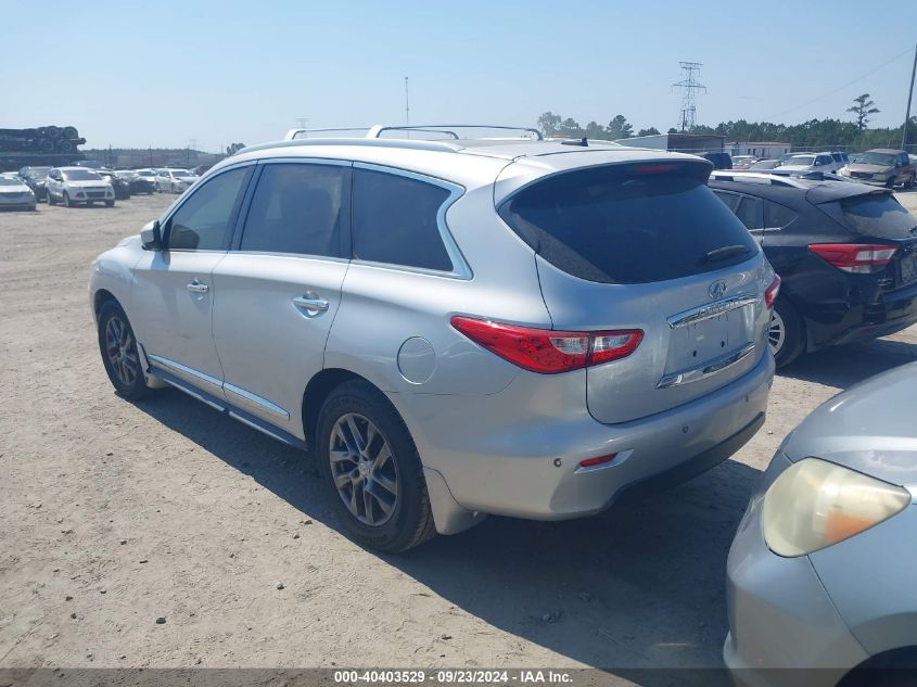 2013 Infiniti Jx35 VIN: 5N1AL0MM6DC333019 Lot: 40403529