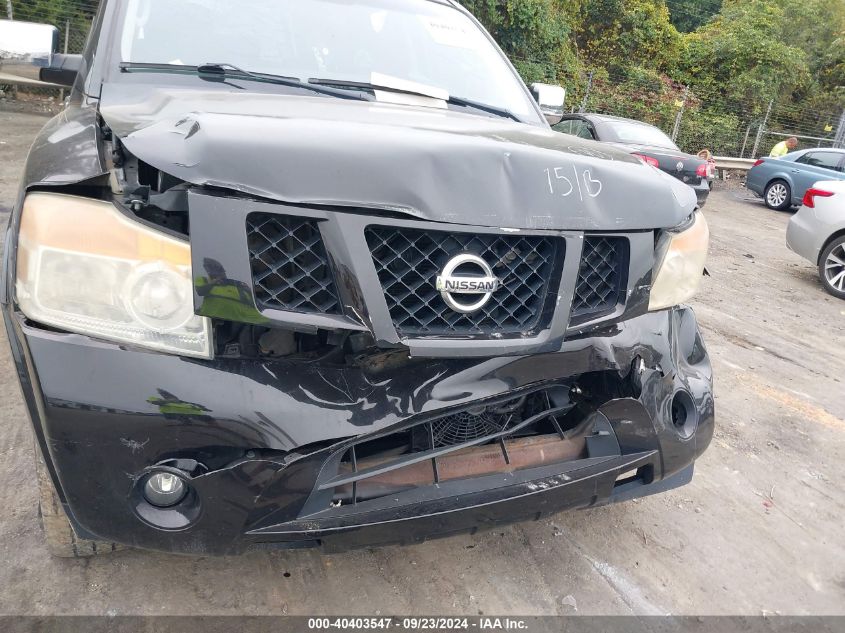 2012 Nissan Armada Sv VIN: 5N1AA0NC2CN614197 Lot: 40403547