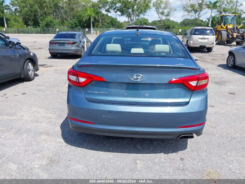 5NPE24AF4HH539309 2017 Hyundai Sonata Se