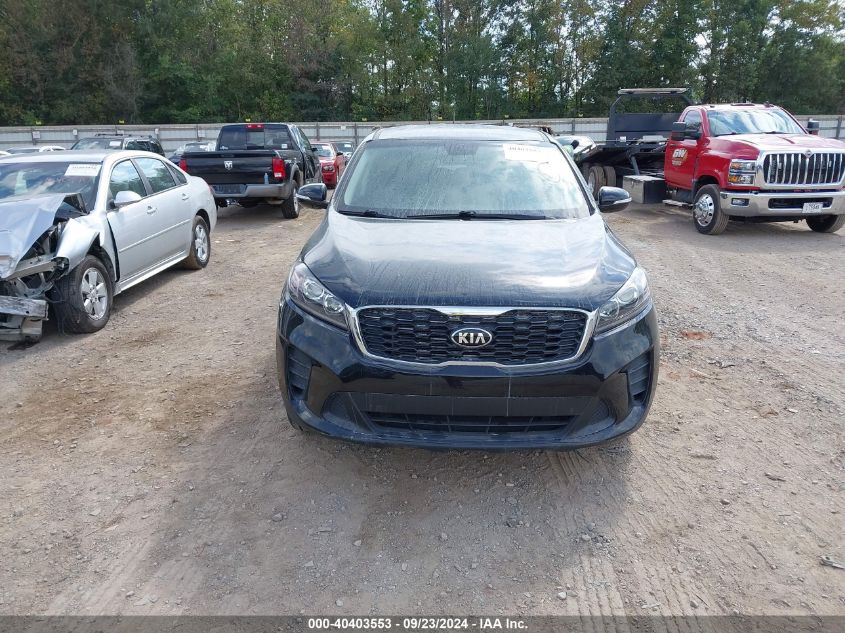 2019 Kia Sorento 3.3L Lx VIN: 5XYPGDA57KG498755 Lot: 40403553