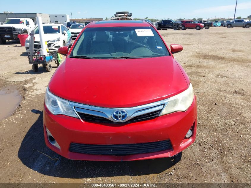 2014 Toyota Camry Hybrid Xle VIN: 4T1BD1FK8EU106395 Lot: 40403567