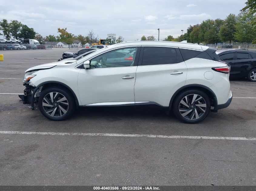 2018 Nissan Murano Platinum VIN: 5N1AZ2MH8JN152128 Lot: 40403586