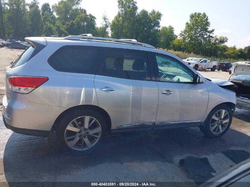 2015 Nissan Pathfinder Platinum VIN: 5N1AR2MM7FC718697 Lot: 40403591