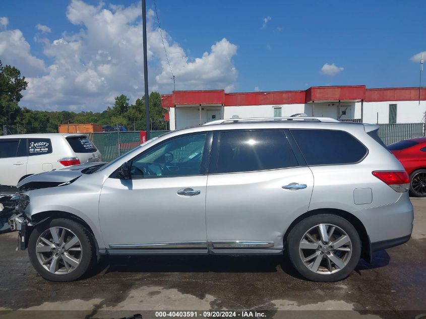 2015 Nissan Pathfinder Platinum VIN: 5N1AR2MM7FC718697 Lot: 40403591