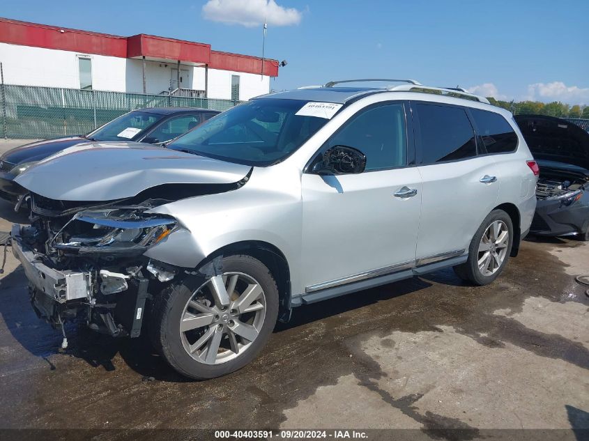 2015 Nissan Pathfinder Platinum VIN: 5N1AR2MM7FC718697 Lot: 40403591