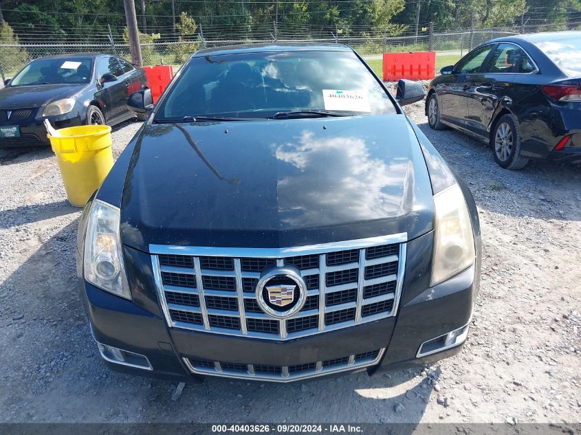 2013 Cadillac Cts Performance VIN: 1G6DJ1E37D0109734 Lot: 40403626