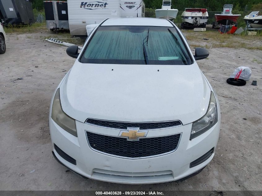 2012 Chevrolet Cruze Ls VIN: 1G1PC58H2C7322374 Lot: 40403628