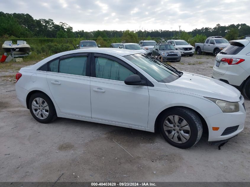 2012 Chevrolet Cruze Ls VIN: 1G1PC58H2C7322374 Lot: 40403628