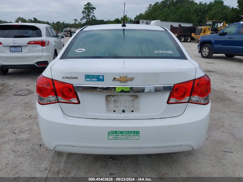 2012 Chevrolet Cruze Ls VIN: 1G1PC58H2C7322374 Lot: 40403628