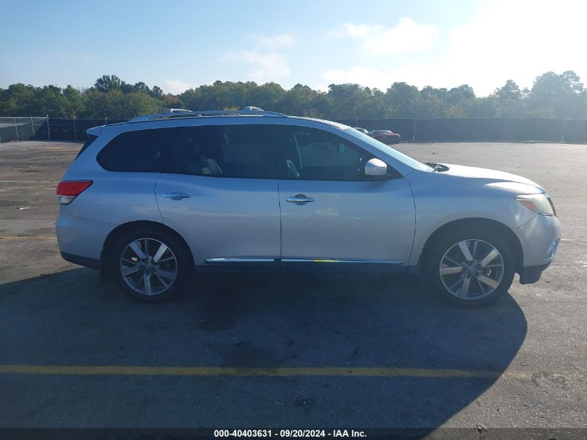 2014 Nissan Pathfinder Platinum VIN: 5N1AR2MN4EC641066 Lot: 40403631