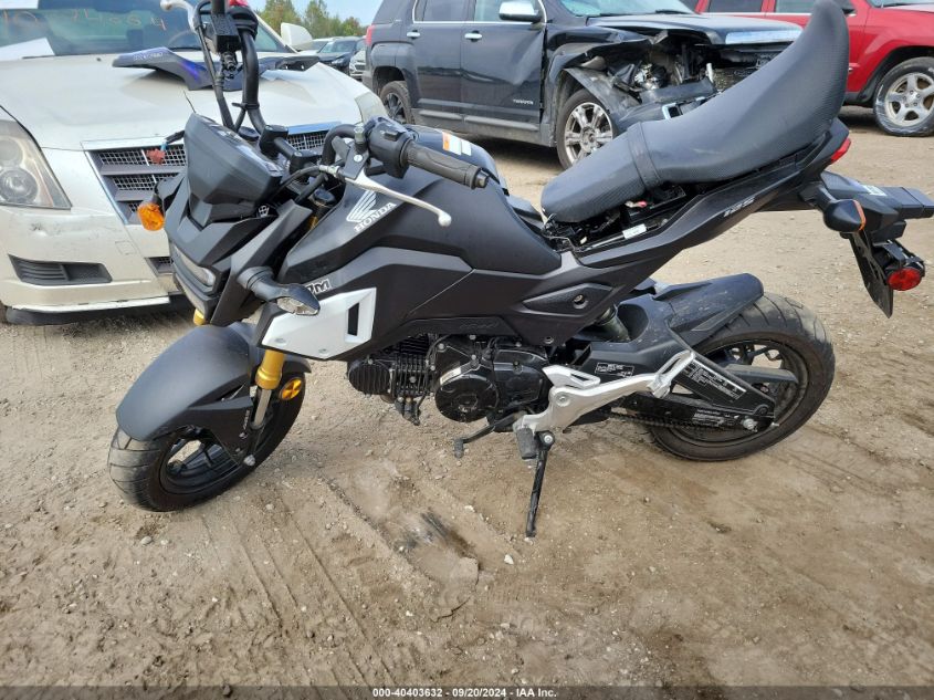 MLHJC7512K5100917 2019 Honda Grom 125