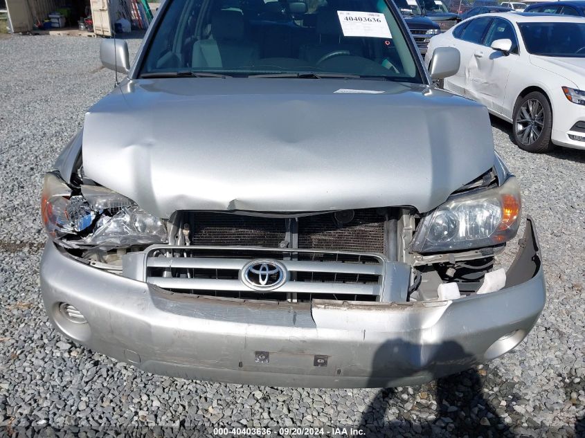 JTEGP21A450070116 2005 Toyota Highlander V6