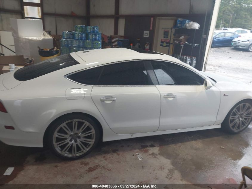 2013 Audi A7 3.0T Premium VIN: WAU2GAFC5DN010492 Lot: 40403666