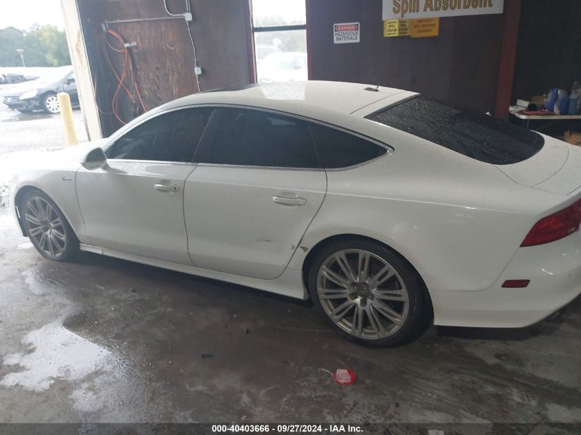 2013 Audi A7 3.0T Premium VIN: WAU2GAFC5DN010492 Lot: 40403666