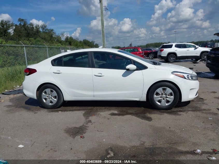 2017 Kia Forte Lx VIN: 3KPFK4A75HE006256 Lot: 40403689