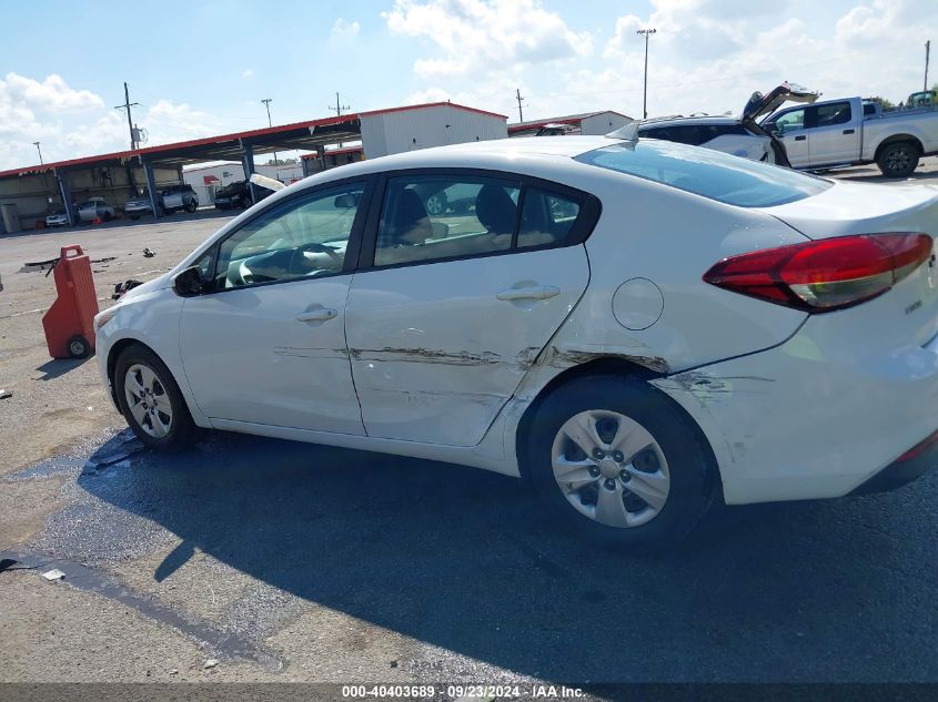 2017 Kia Forte Lx VIN: 3KPFK4A75HE006256 Lot: 40403689