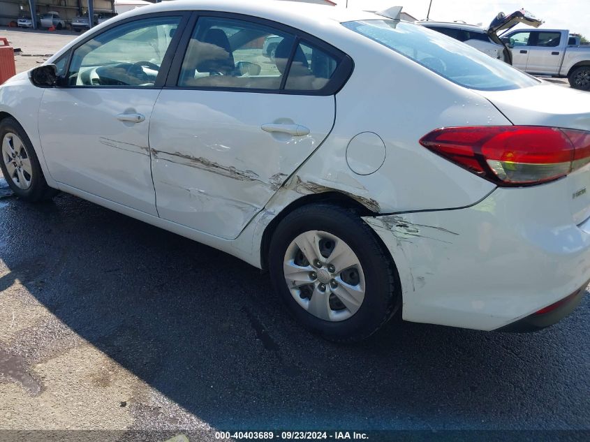 2017 Kia Forte Lx VIN: 3KPFK4A75HE006256 Lot: 40403689