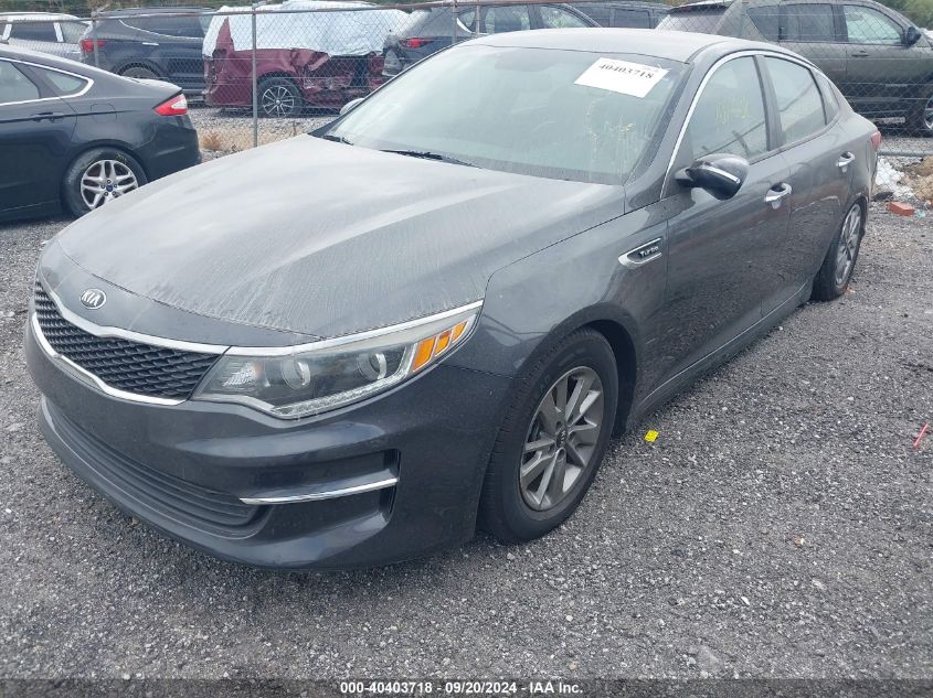 2017 KIA OPTIMA LX TURBO - 5XXGT4L14HG176254