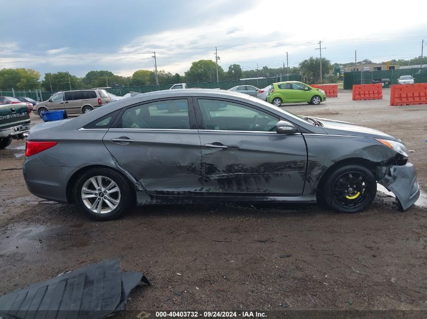 2014 Hyundai Sonata Gls VIN: 5NPEB4AC8EH894789 Lot: 40403732