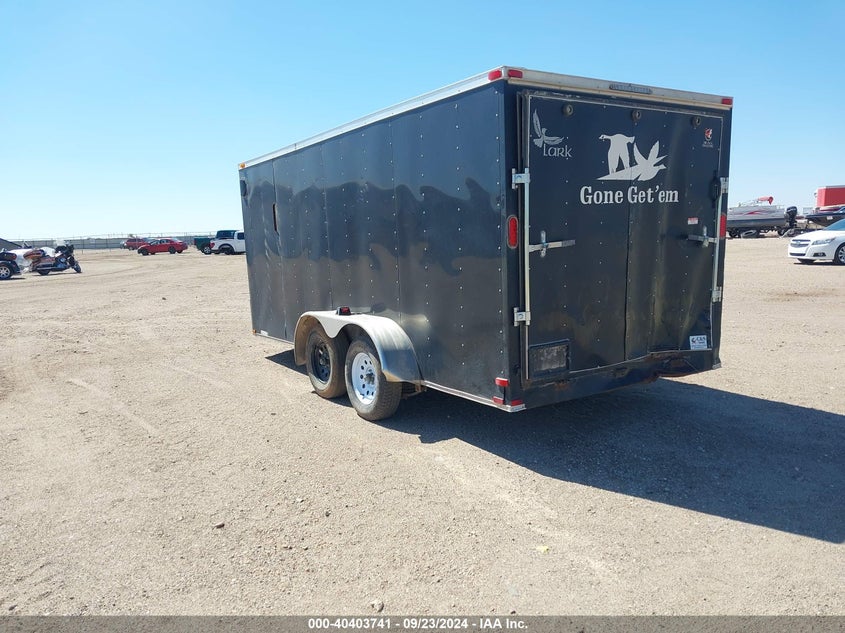 2022 LARK UNITED CARGO TRAILER 7X16(VIN: 5RTBE1629ND075481