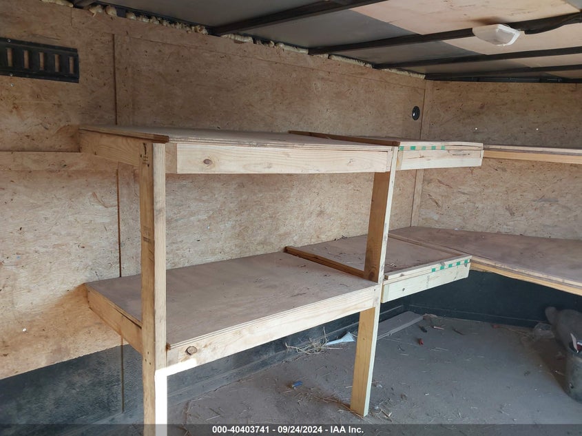 2022 LARK UNITED CARGO TRAILER 7X16(VIN: 5RTBE1629ND075481