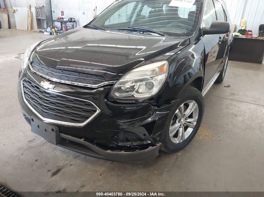 2GNFLEEK9G6256977 2016 Chevrolet Equinox Ls