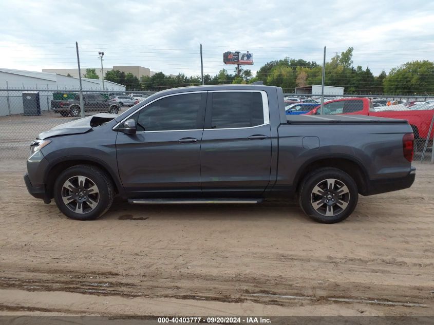 2019 Honda Ridgeline Rtl VIN: 5FPYK3F54KB039543 Lot: 40403777