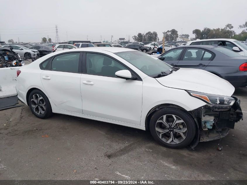 2020 Kia Forte Fe/Lxs VIN: 3KPF24AD3LE185394 Lot: 40403794