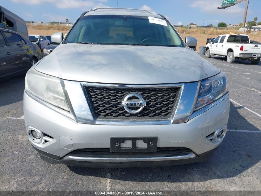 2014 Nissan Pathfinder Platinum VIN: 5N1AR2MM2EC611703 Lot: 40403801