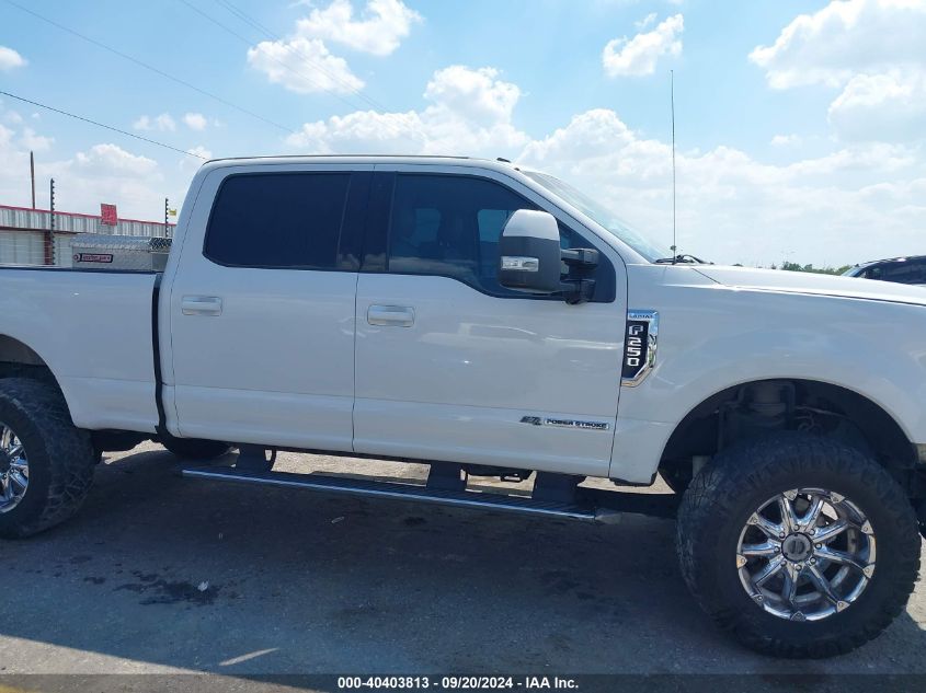 2017 Ford F-250 Lariat VIN: 1FT7W2BT8HEE56455 Lot: 40403813