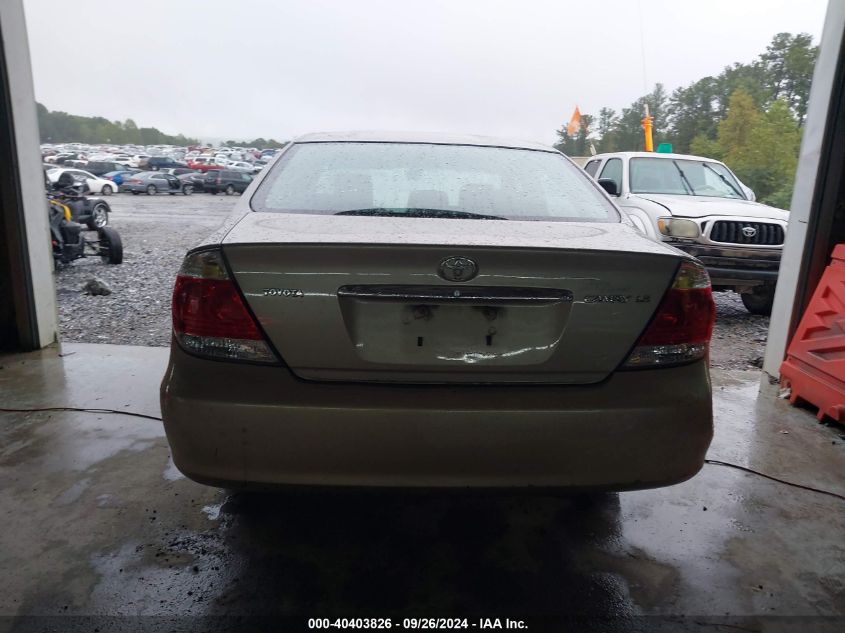 2006 Toyota Camry Le VIN: 4T1BE32K26U135990 Lot: 40403826