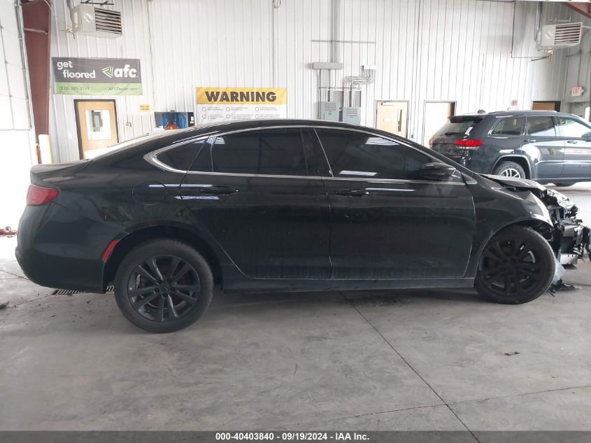 2016 Chrysler 200 Limited VIN: 1C3CCCAB9GN107538 Lot: 40403840