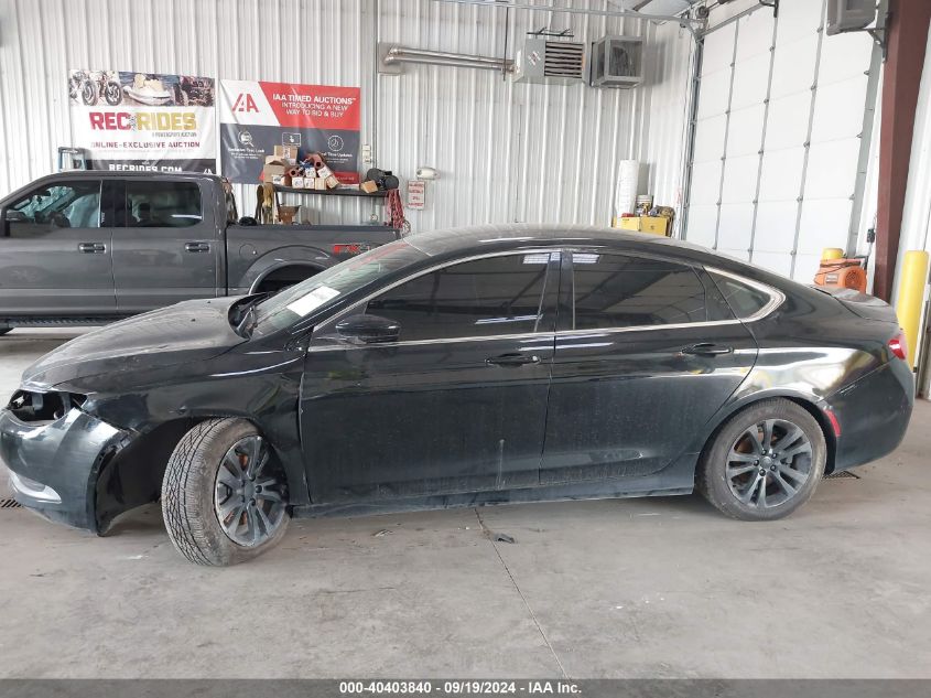 2016 Chrysler 200 Limited VIN: 1C3CCCAB9GN107538 Lot: 40403840