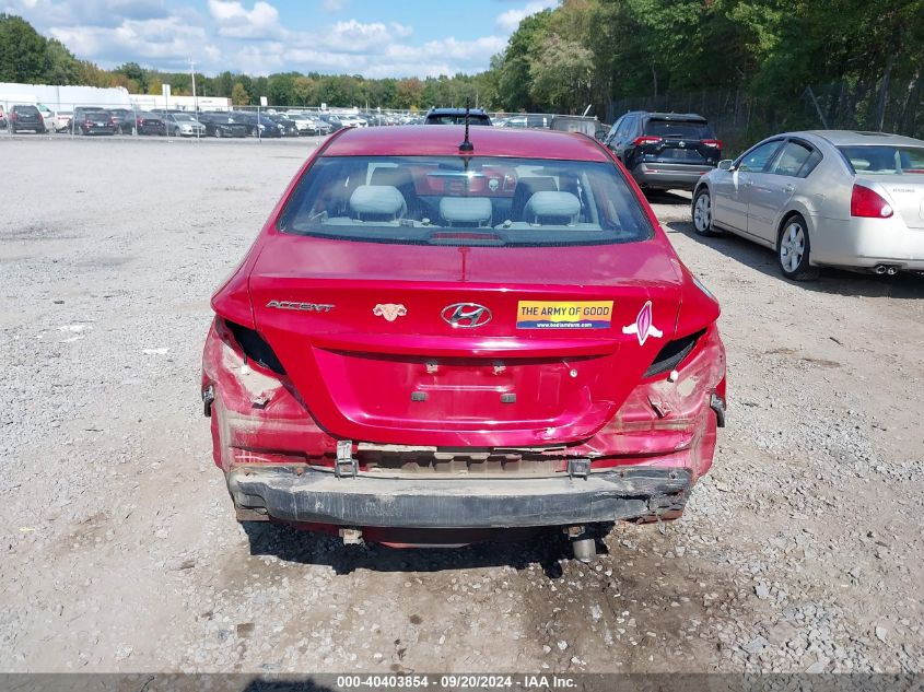 2014 Hyundai Accent Gls VIN: KMHCT4AE5EU777534 Lot: 40403854