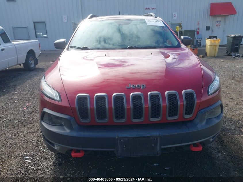 2014 Jeep Cherokee Trailhawk VIN: 1C4PJMBS0EW185754 Lot: 40403856