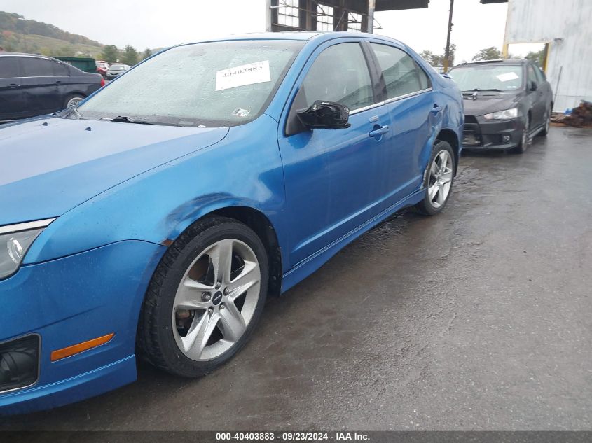 2011 Ford Fusion Sport VIN: 3FAHP0DC1BR106291 Lot: 40403883