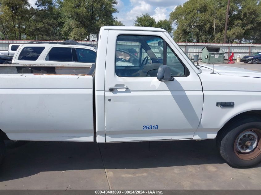 1996 Ford F250 VIN: 2FTHF25H8TCA65977 Lot: 40403893