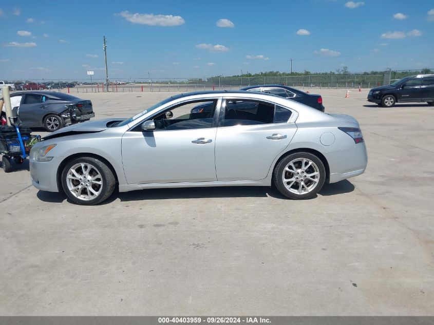 1N4AA5AP9EC430230 2014 Nissan Maxima 3.5 Sv