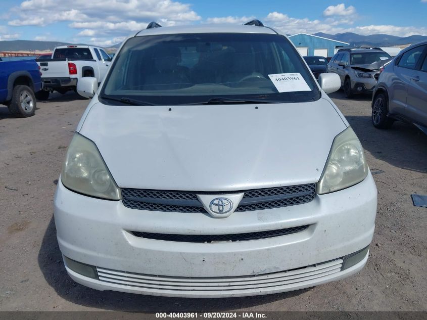 2005 Toyota Sienna Xle VIN: 5TDBA22C65S039544 Lot: 40403961