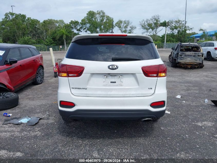 2020 Kia Sorento 3.3L Lx VIN: 5XYPG4A56LG621351 Lot: 40403970