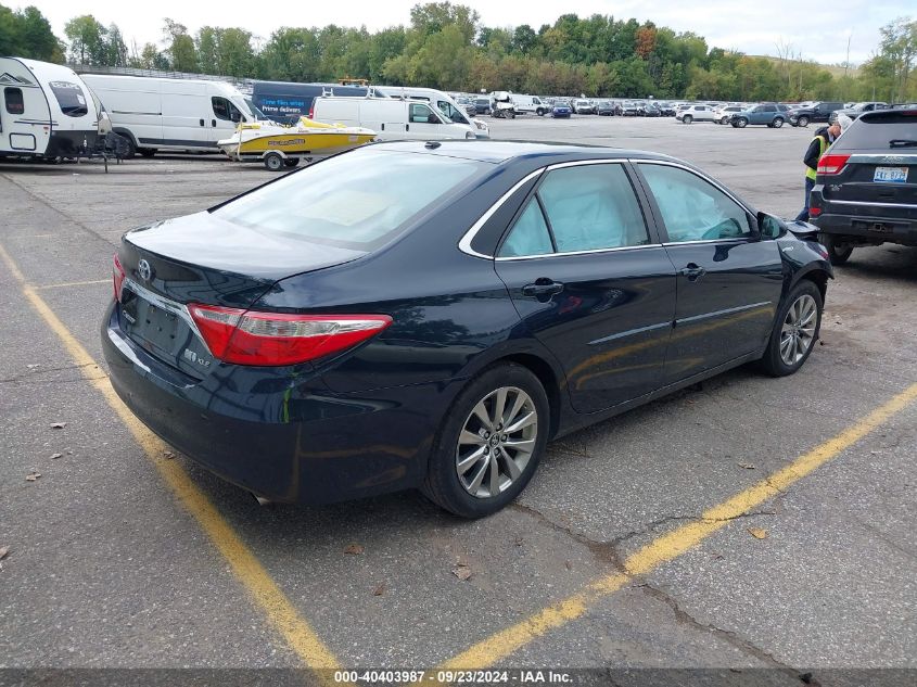 2017 Toyota Camry Hybrid Xle VIN: 4T1BD1FK5HU221878 Lot: 40403987