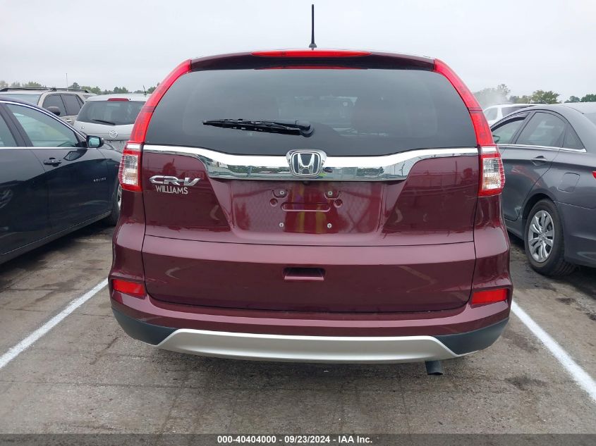 2015 Honda Cr-V Ex VIN: 2HKRM3H5XFH548659 Lot: 40404000