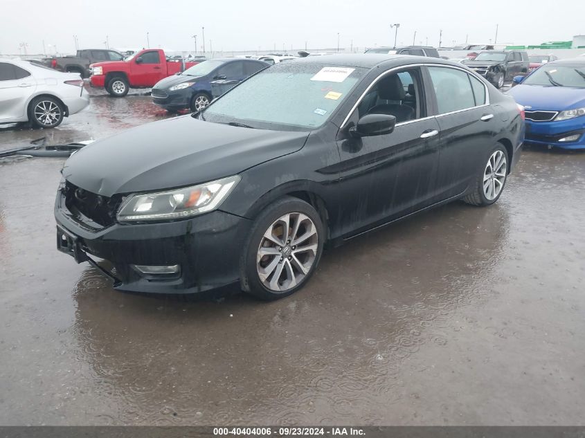 1HGCR2F53DA237293 2013 Honda Accord Sport