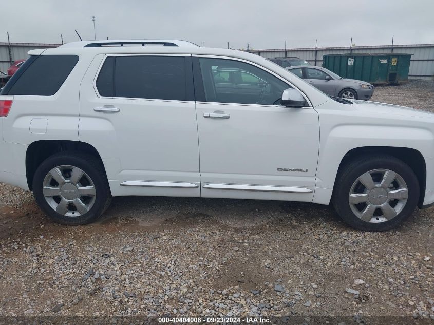 2014 GMC Terrain Denali VIN: 2GKFLUE39E6265708 Lot: 40404008